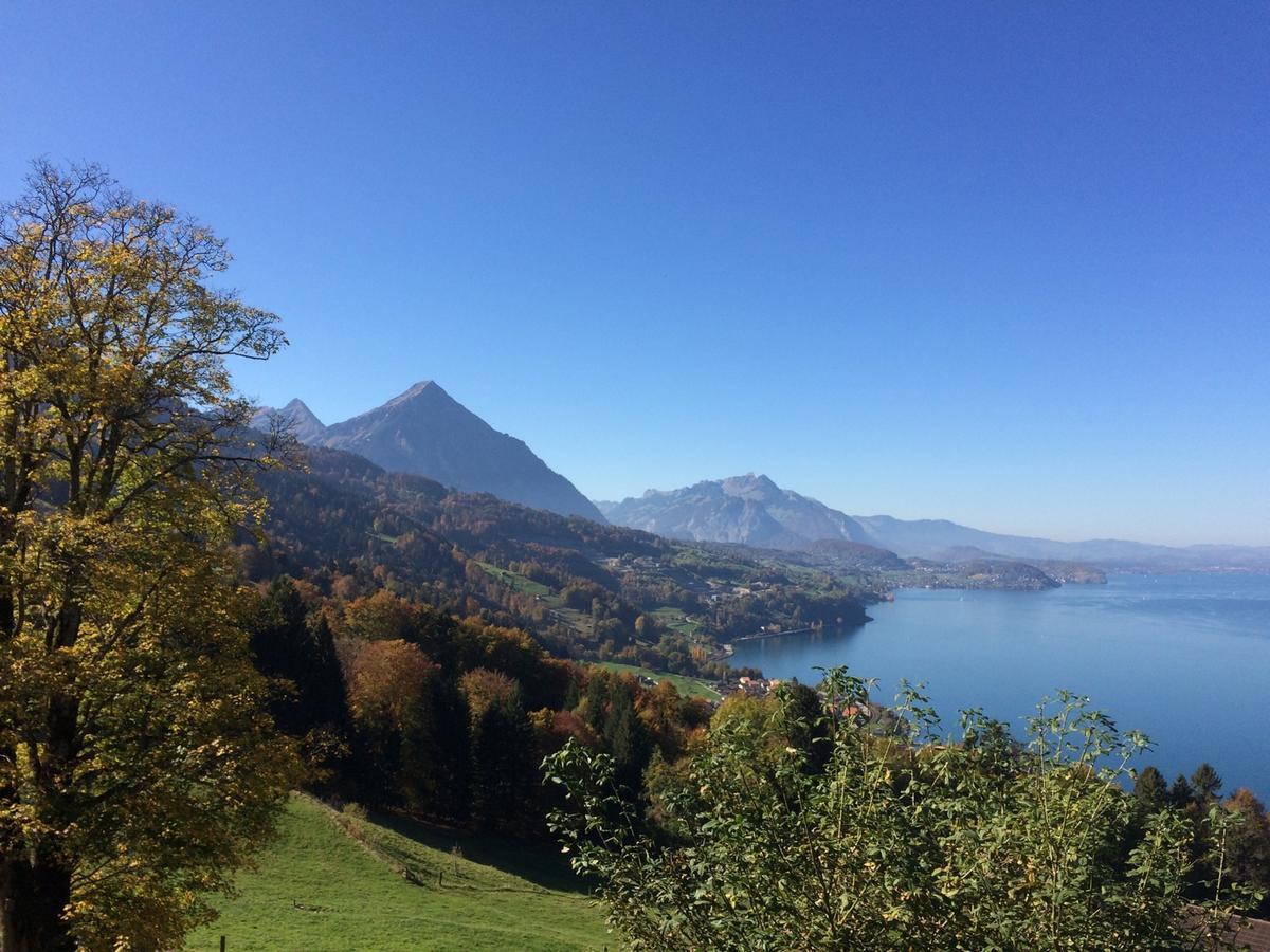 Hotel Meielisalp Leissigen Exteriör bild