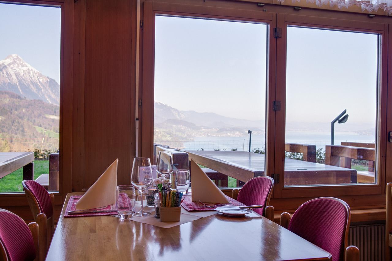 Hotel Meielisalp Leissigen Exteriör bild